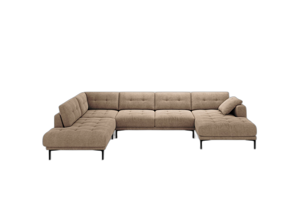 Large Panoramic Corner Sofa – Modern Deep Seating L-Shape Couch W368