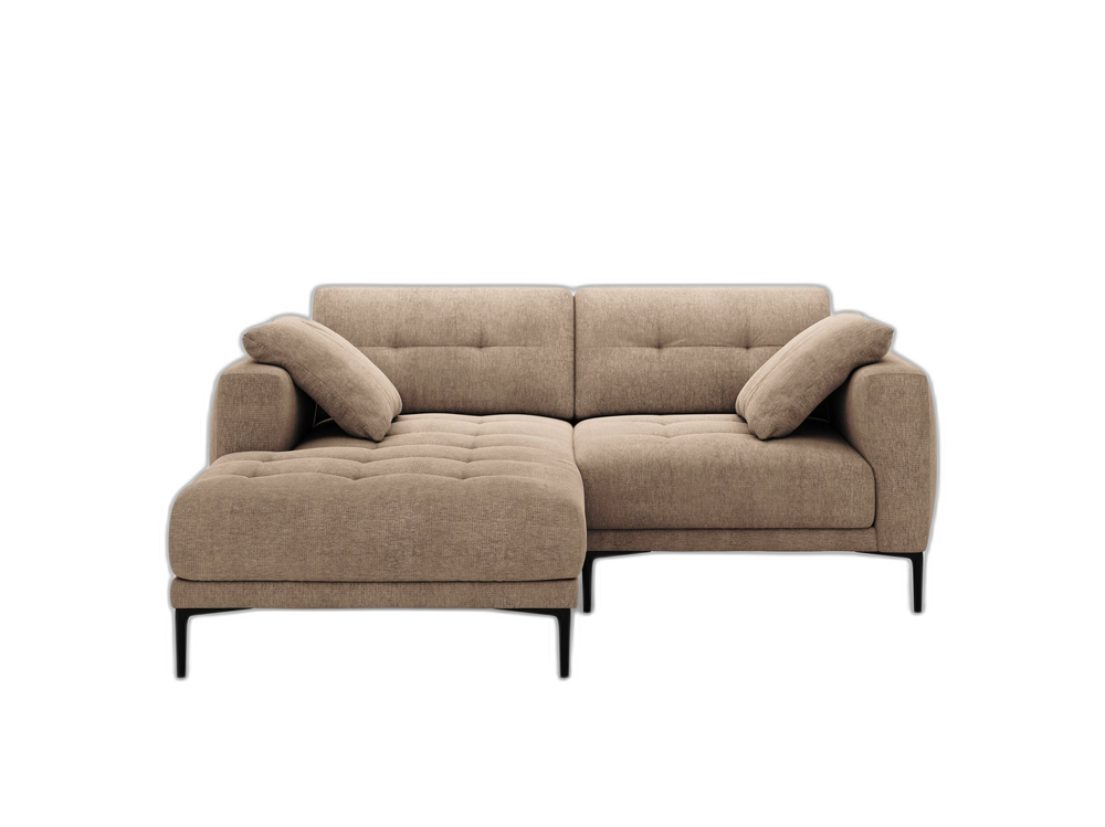 Compact Corner Sofa – Modern L-Shape Couch with Deep Seating W205