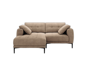 Compact Corner Sofa – Modern L-Shape Couch with Deep Seating W205