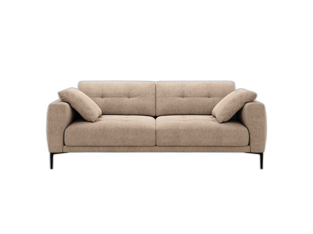Modern 4-Seater Sofa – Deep Seating Couch with Sleek Metal Legs W221