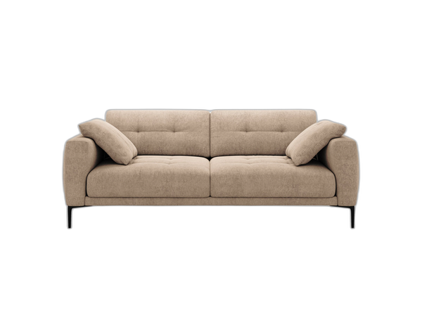Modern 4-Seater Sofa – Deep Seating Couch with Sleek Metal Legs W221