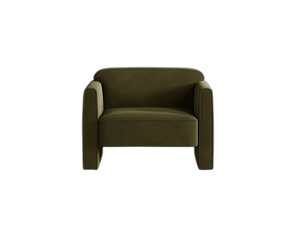 Modern Accent Armchair – Mid-Century Style Upholstered Lounge Chair