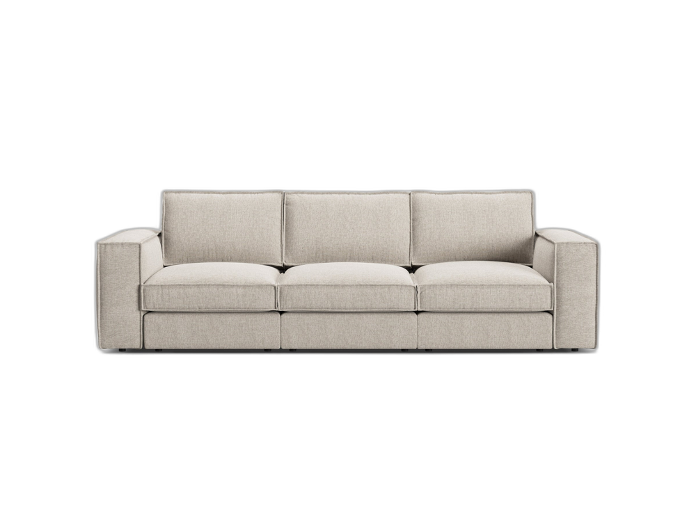 Modern 4-Seater Sofa – Spacious Deep Seating Couch W284