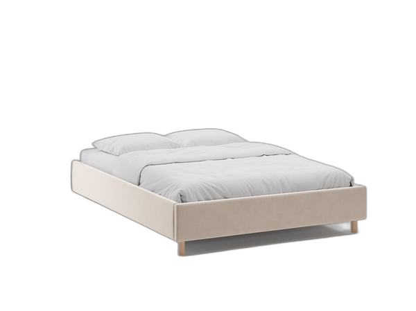 Modern Upholstered Storage Bed Frame – Scandinavian Style Gas Lift Bed