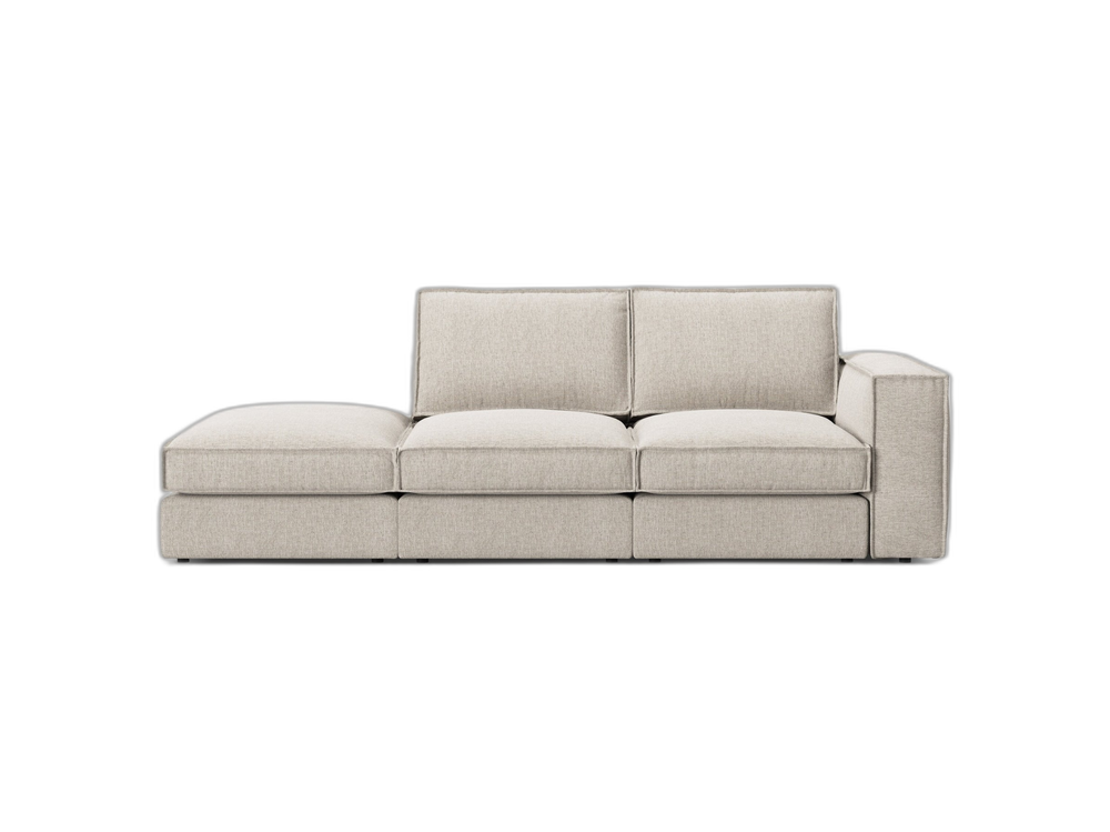 Modern 3-Seater Sofa with Extended Lounge – Deep Seating Couch W259
