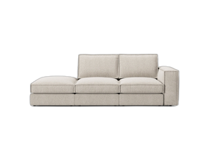 Modern 3-Seater Sofa with Extended Lounge – Deep Seating Couch W259