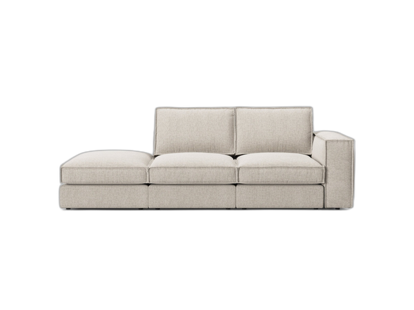 Modern 3-Seater Sofa with Extended Lounge – Deep Seating Couch W259