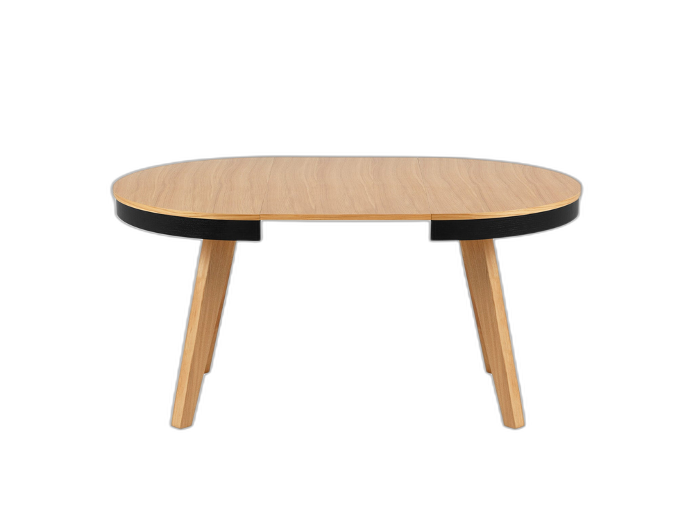 Extendable Wooden Dining Table – Modern Rectangular 4–8 Seater