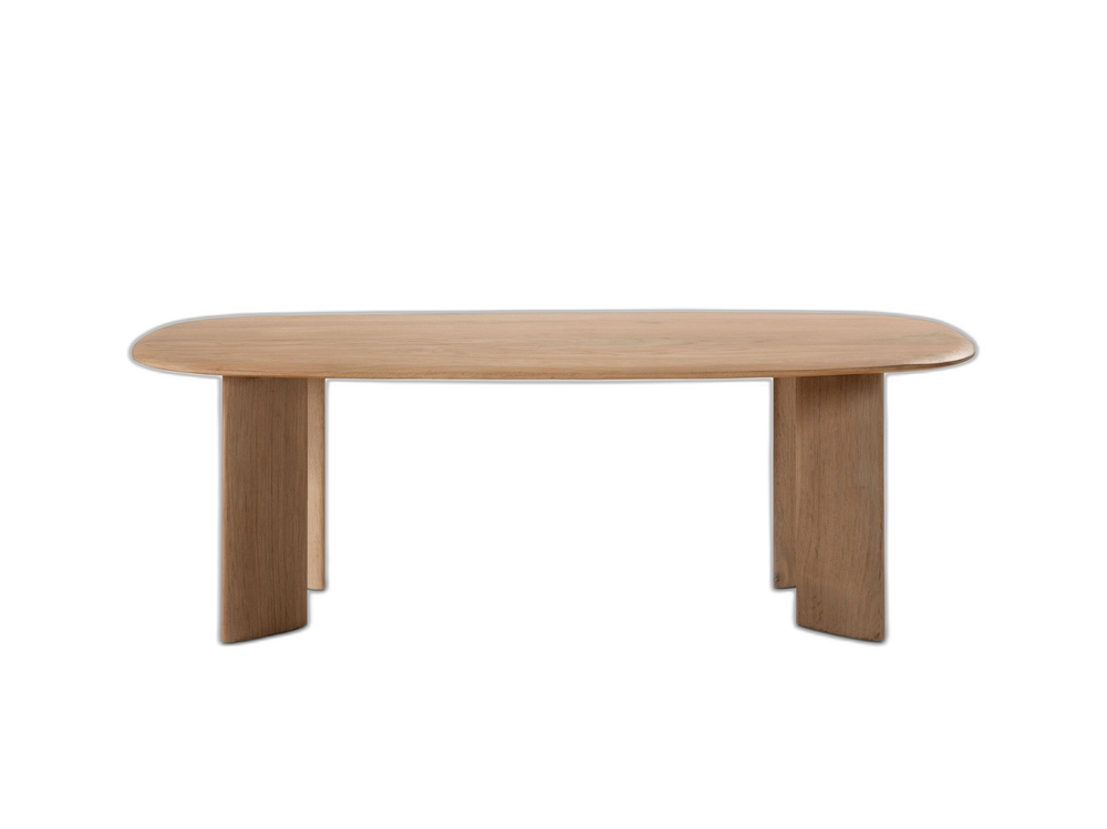 Modern Oak Coffee Table – Rectangular Wooden Living Room Table
