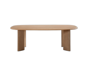 Modern Oak Coffee Table – Rectangular Wooden Living Room Table
