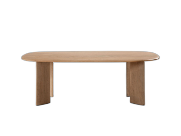 Modern Oak Coffee Table – Rectangular Wooden Living Room Table