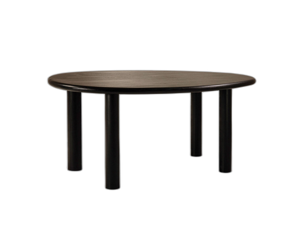 Modern Oval Dining Table – Solid Mango Wood Kitchen Table