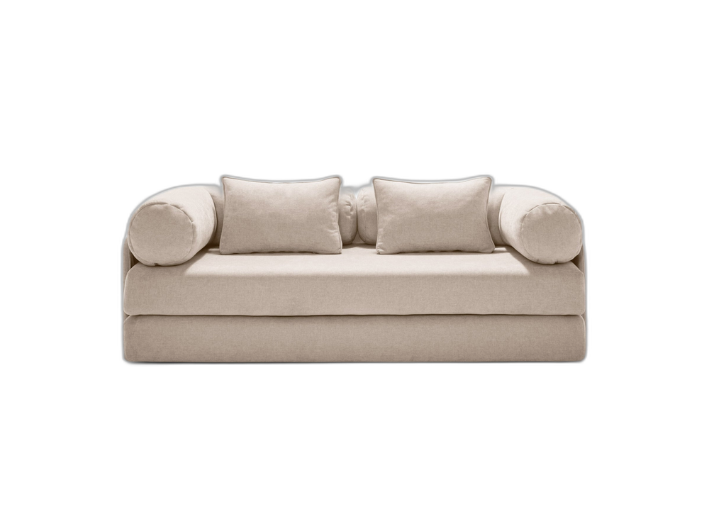 Modern 3-Seater Sofa Bed – Convertible Sofa with Modular Cushions W206