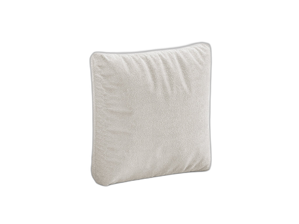 Decorative Square Cushion – Classic Piped Sofa Throw Pillow W55