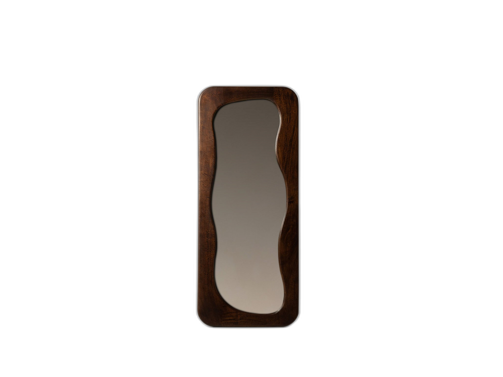 Organic Wall Mirror – Modern Decorative Wooden Frame Mirror