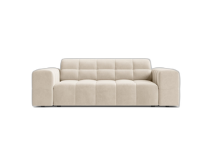 Modern 2-Seater Sofa – Upholstered Deep Seat Couch with Tufted Design W178