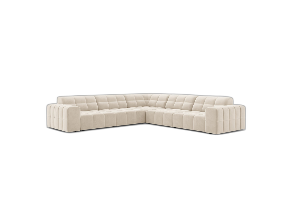 Modern Modular Corner Sofa – Large Upholstered L-Shaped Couch W285