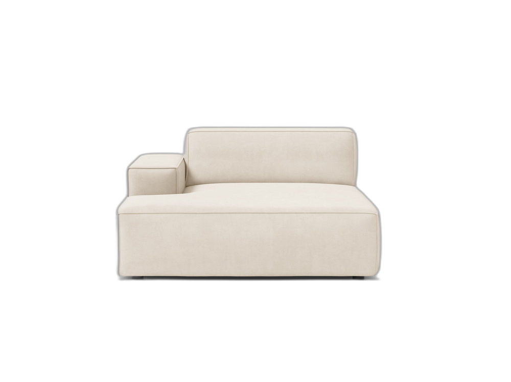 Modular Chaise Lounge – Upholstered Sofa Extension Section W102