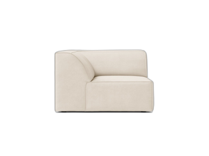 Modular Corner Sofa Section – Upholstered Corner Connector Unit W99