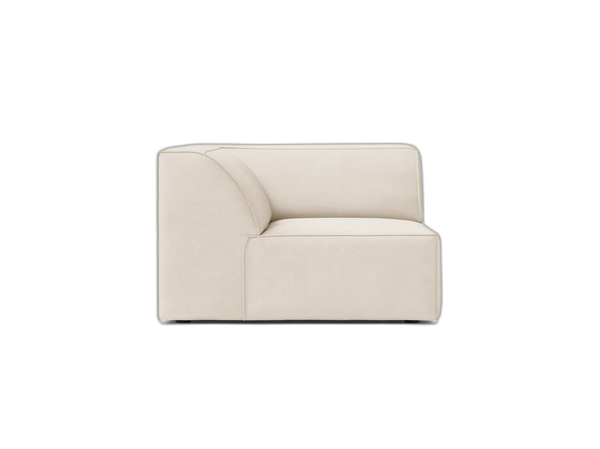 Modular Corner Sofa Section – Upholstered Corner Connector Unit W99