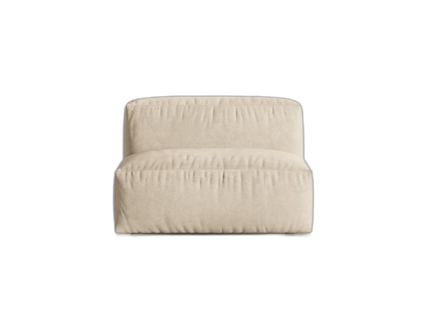 Modular Sofa Seat Unit – Soft Cloud Style Upholstered Module W106