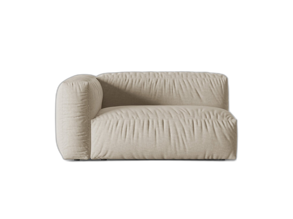 Modular Armrest Sofa Module – Soft Cloud Style End Unit W160