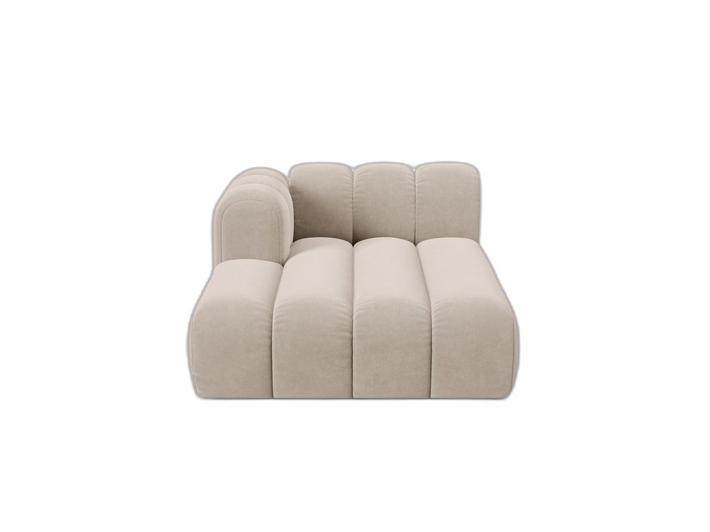 Modular Chaise Lounge – Upholstered Corner Sofa Extension Seat W117