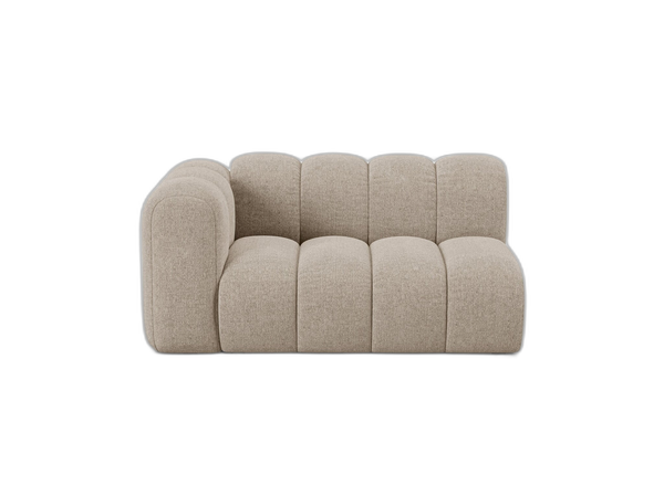 Modern Curved Modular Sofa – Upholstered Rounded Lounge Couch W145