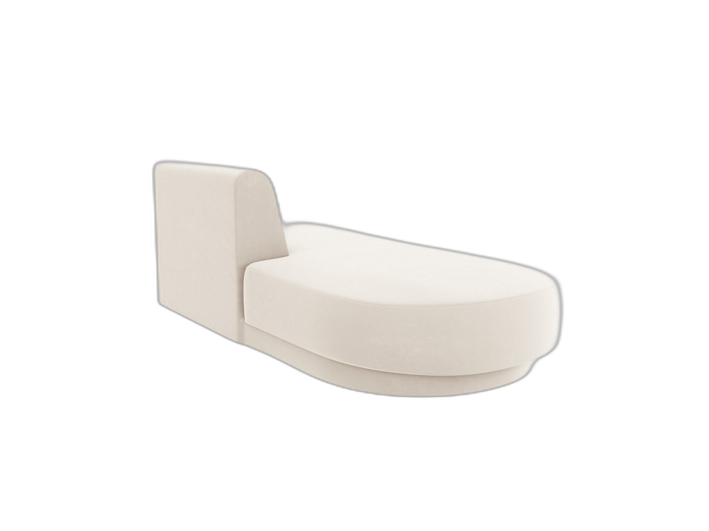 Modular Chaise Lounge Sofa – Upholstered End Section Unit W158