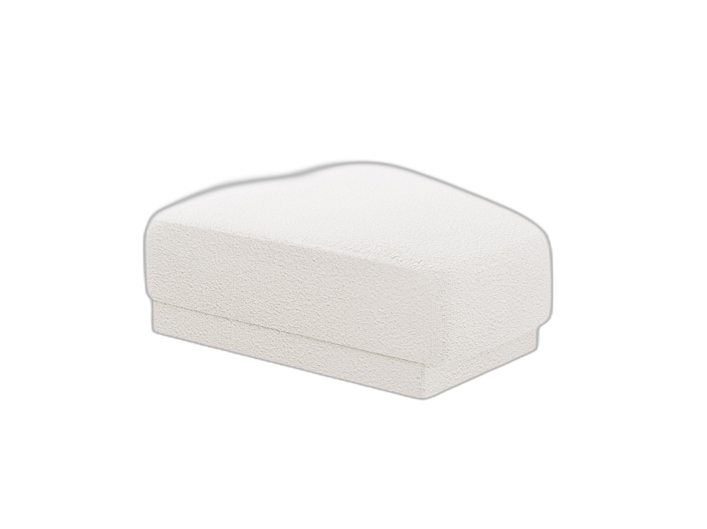 Modular Sofa Pouf – Upholstered Corner Seating Ottoman W79