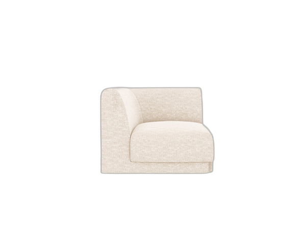 Modular Corner Sofa Unit – Upholstered Corner Seat Module W90