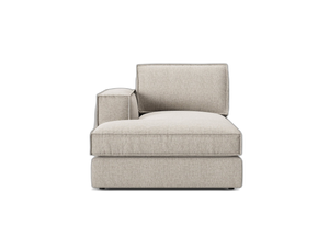 Modular Chaise Lounge Sofa – Upholstered L-Shaped End Section W103