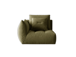 Modular Sofa Armrest Section – Upholstered Lounge Module W116