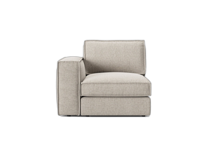 Modular Sofa End Section – Upholstered Armrest Seat Module W103