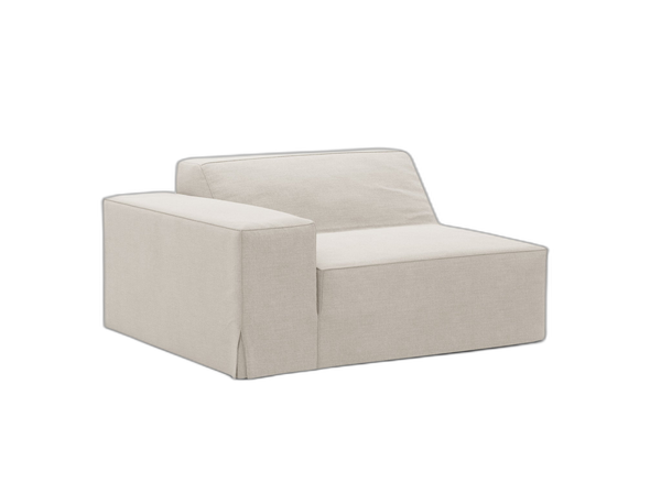 Modular Sofa Cover – Removable Armrest Section Upholstery Cover W102