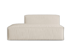 Modular Chaise Lounge Sofa – Ultra Soft Feather Fill Corner Seat W165