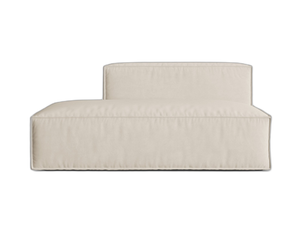 Modular Chaise Lounge Sofa – Ultra Soft Feather Fill Corner Seat W165