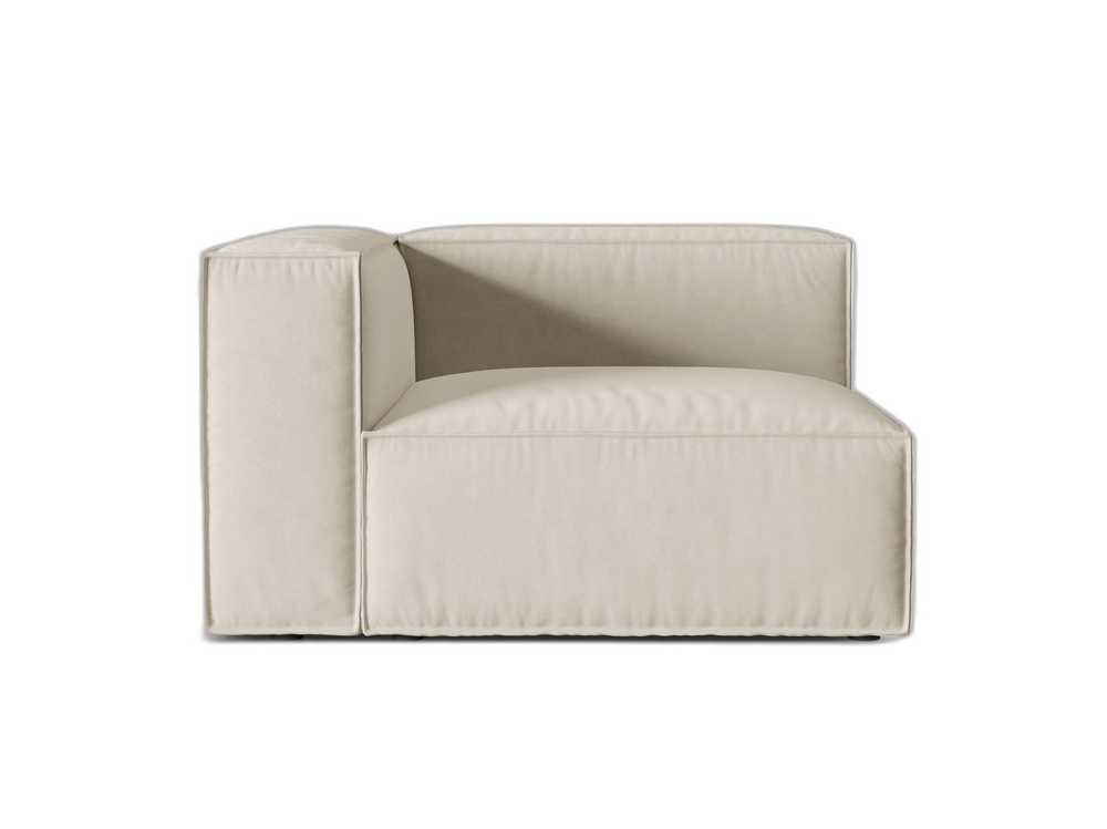 Modular Sofa Armrest Section – Ultra Soft Feather Fill Lounge Module W125