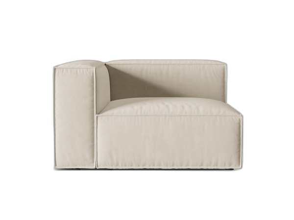 Modular Sofa Armrest Section – Ultra Soft Feather Fill Lounge Module W125