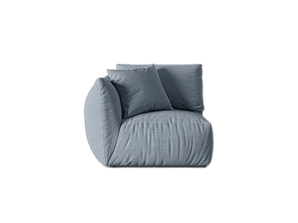 Modular Sofa Armrest Section – Upholstered Lounge Module W110