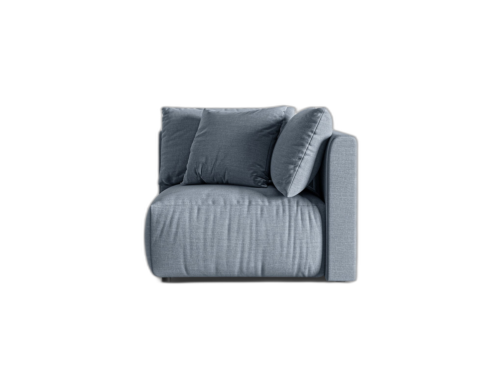 Modular Corner Sofa Unit – Upholstered Lounge Corner Module W100