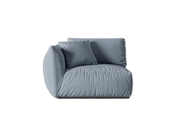 Modular Sofa Armrest Section – Upholstered End Lounge Module W130