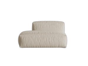 Modular Sofa Chaise Section – Cloud Style Upholstered Lounge Seat W133