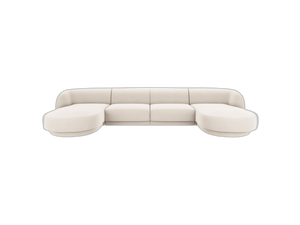 U-Shaped Panoramic Modular Sofa – Spacious Design with Medium-Firm Comfort W330