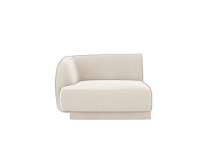 Modular Sofa Armrest Unit – Medium-Firm Comfort & Flexible Design W90