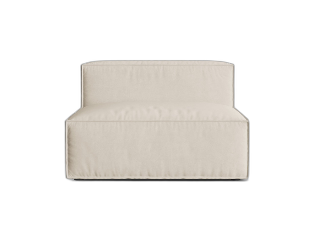 Modular Sofa Unit – Deep Feather-Filled Seating & Customizable Design W120