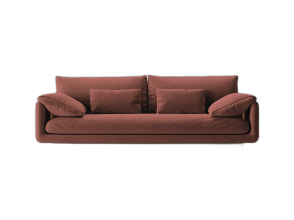 Modern 3-Seater Sofa with Adjustable Armrests & Soft Comfort W220