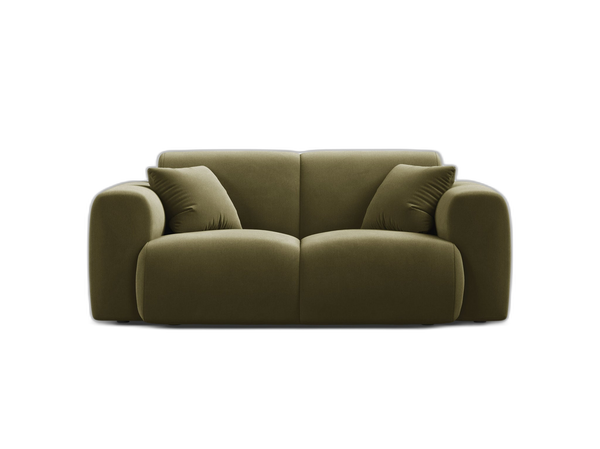 Modern 2-Seater Sofa with Rounded Design & Soft Comfort W170