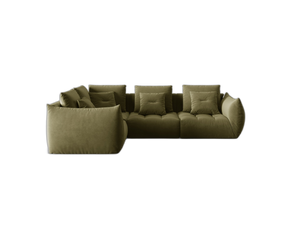 Modular Corner Sofa with Deep Seating & Plush Comfort W316