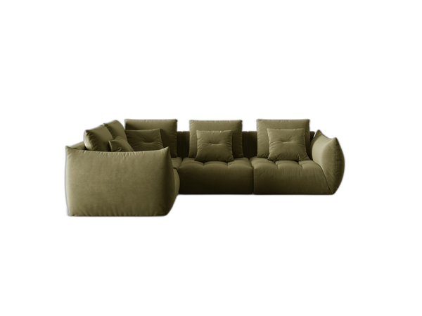Modular Corner Sofa with Deep Seating & Plush Comfort W316